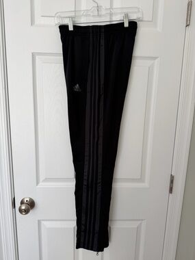 Men’s Adidas Track Pants - Size Small - Black - Like New